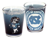 UNC Double Sided Rameses Shot Glass
